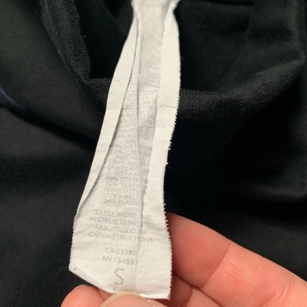 Fabletics High Rise Mesh Legging - Picture 6 of 13